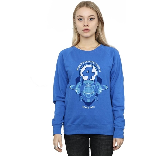 Vêtements Femme Sweats Marvel Fantastic Four Fantasticar Bleu