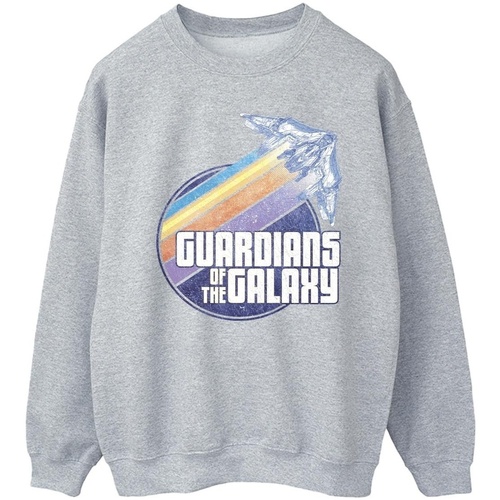 Vêtements Homme Sweats Guardians Of The Galaxy Badge Rocket Gris