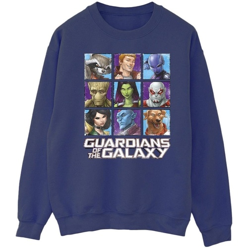 Vêtements Homme Sweats Guardians Of The Galaxy Character Squares Bleu