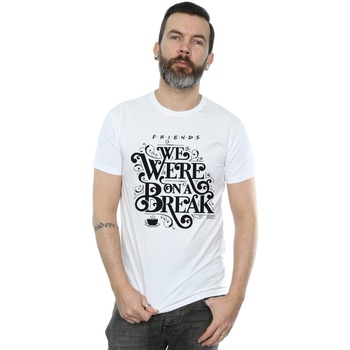 Vêtements Homme T-shirts manches longues Friends On A Break Ornamental Blanc