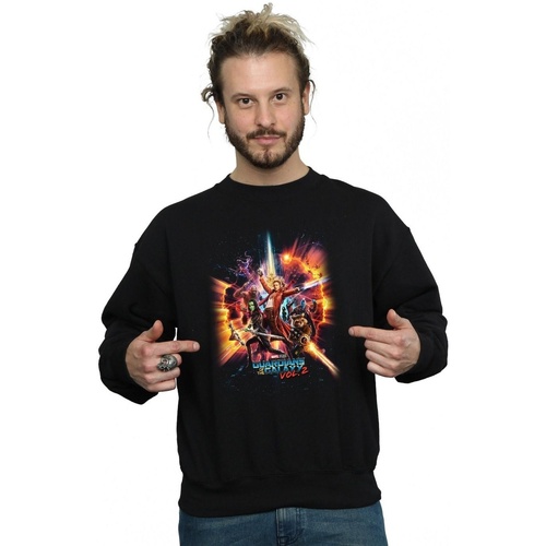 Vêtements Homme Sweats Marvel Guardians Of The Galaxy Vol. 2 Team Poster Noir