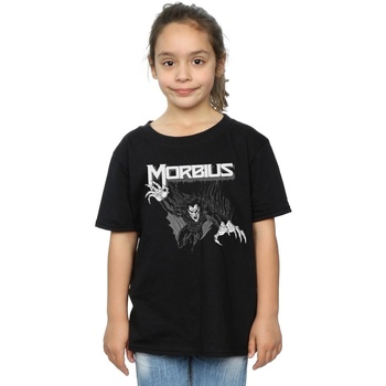 Vêtements Fille T-shirts manches longues Marvel Morbius Mono Jump Noir