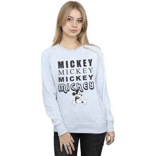 Vêtements Femme Sweats Disney Mickey Mouse Sitting Gris