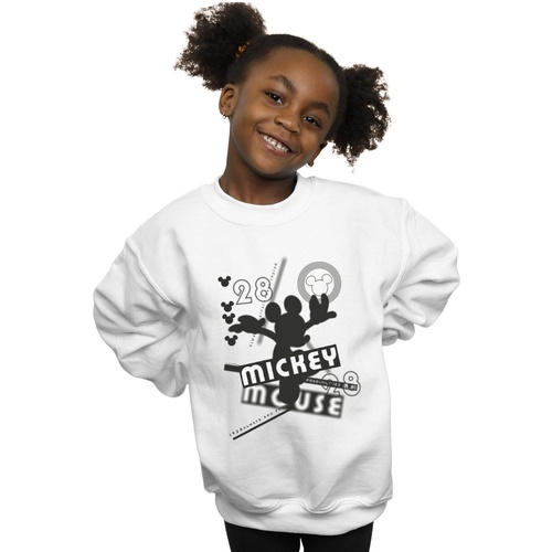 Vêtements Fille Sweats Disney Mickey Mouse Always And Forever Blanc