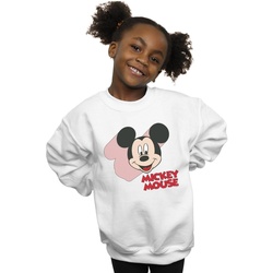Vêtements Fille Sweats Disney Mickey Mouse Move Blanc