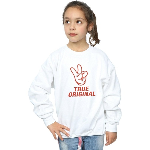Vêtements Fille Sweats Disney herno monogram panelled t shirt item Blanc