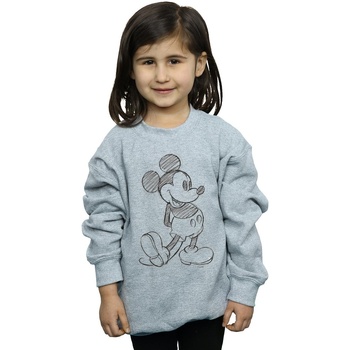 Vêtements Fille Sweats Disney Mickey Mouse Sketch Kick Gris