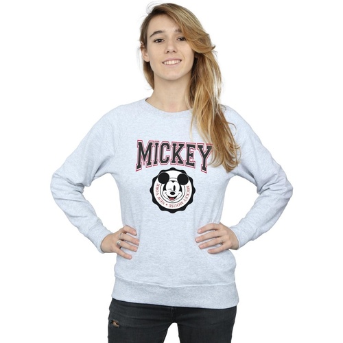 Vêtements Femme Sweats Disney Mickey Mouse New York Seal Gris