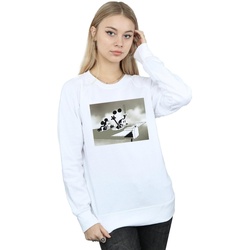 Vêtements Femme Sweats Disney Mickey Mouse Crazy Pilot Blanc