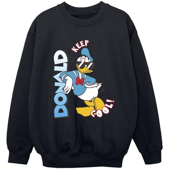 Vêtements Garçon Sweats Disney Donald Duck Cool Noir