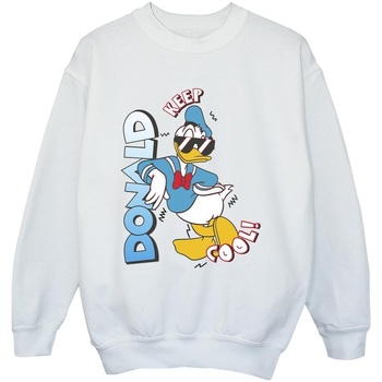 Vêtements Garçon Sweats Disney Donald Duck Cool Blanc