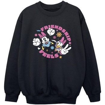 Vêtements Garçon Sweats Disney Minnie Mouse Daisy Friendship Noir