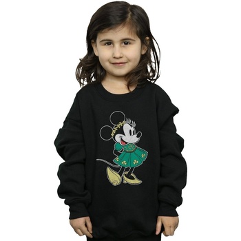 Vêtements Fille Sweats Disney Minnie Mouse St Patrick's Day Costume Noir