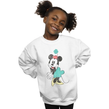 Vêtements Fille Sweats Disney Minnie Mouse Shamrock Hat Blanc