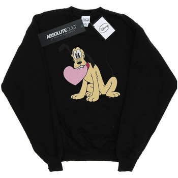 Vêtements Femme Sweats Disney Pluto Love Heart Noir