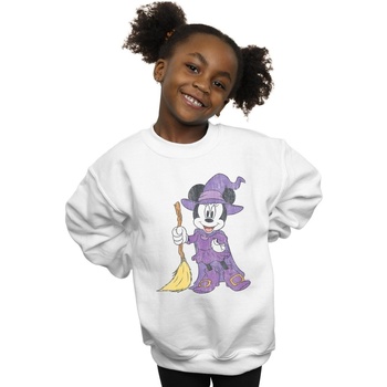 Vêtements Fille Sweats Disney Minnie Mouse Witch Costume Blanc