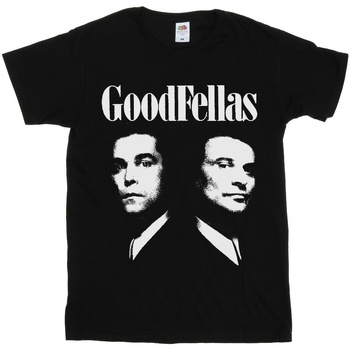 Vêtements Homme T-shirts manches longues Goodfellas Henry And Tommy Noir