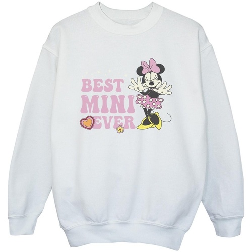 Vêtements Garçon Sweats Disney Best Mini Ever Blanc