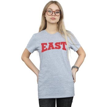Vêtements Femme T-shirts manches longues Disney High School Musical The Musical East High Gris