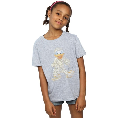 Vêtements Fille T-shirts manches longues Disney Mummy Donald Duck Gris