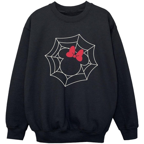 Vêtements Garçon Sweats Disney Minnie Mouse Spider Web Noir