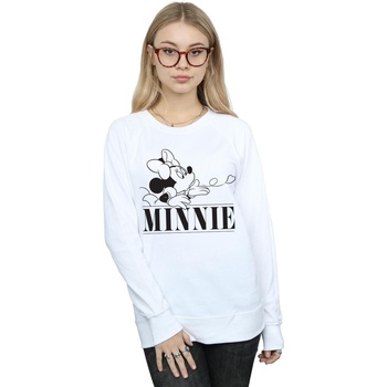Vêtements Femme Sweats Disney Minnie Mouse Kiss Blanc