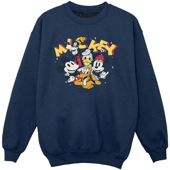 Vêtements Fille Sweats Disney Mickey Mouse Group Bleu