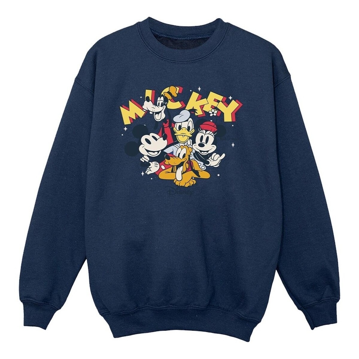Vêtements Fille Sweats Disney Mickey Mouse Group Bleu