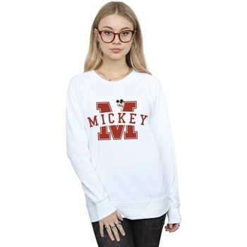 Vêtements Femme Sweats Disney Mickey Mouse Letter Peak Blanc