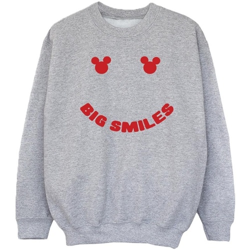 Vêtements Fille Sweats Disney Mickey Mouse Big Smile Gris
