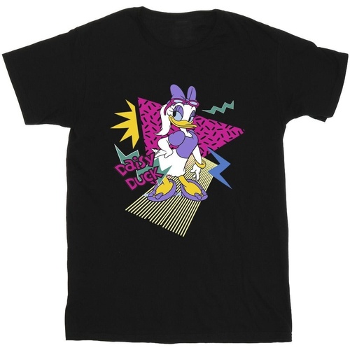 Vêtements Garçon T-shirts manches courtes Disney Daisy Duck Cool Noir