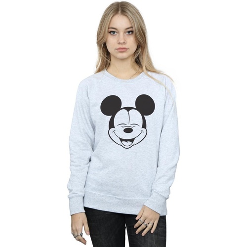 Vêtements Femme Sweats Disney Mickey Mouse Closed Eyes Gris