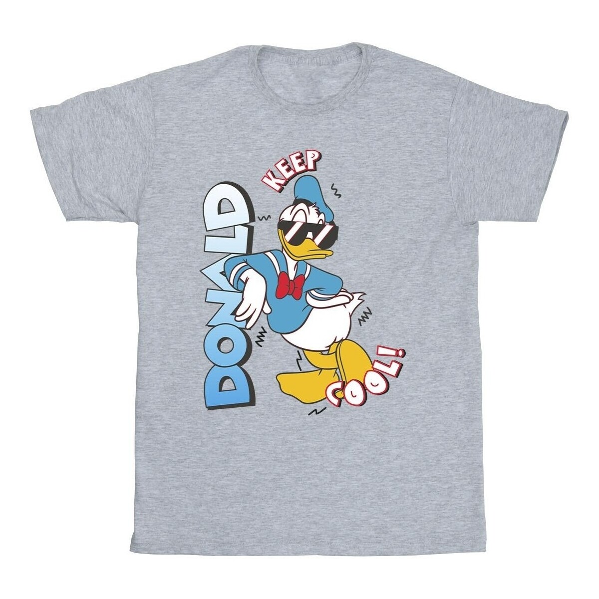 Vêtements Garçon T-shirts manches courtes Disney Donald Duck Cool Gris