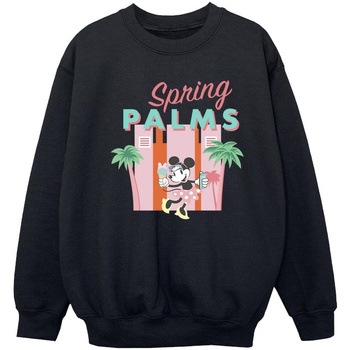 Vêtements Fille Sweats Disney Minnie Mouse Spring Palms Noir