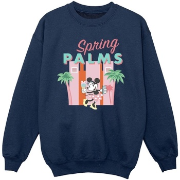 Vêtements Fille Sweats Disney Minnie Mouse Spring Palms Bleu