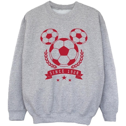 Vêtements Fille Sweats Disney Mickey Football Head Gris