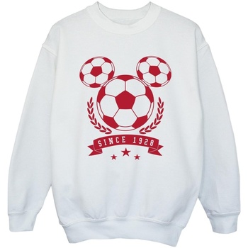 Vêtements Fille Sweats Disney Mickey Football Head Blanc