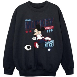 Vêtements Fille Sweats Disney Mickey Mouse Team Mickey Football Noir
