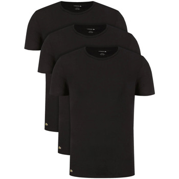 Vêtements Homme T-shirts manches courtes Lacoste TH3451 Noir