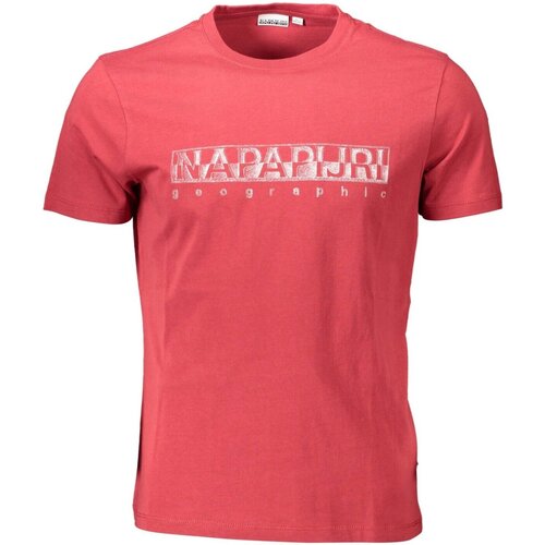 Vêtements Homme T-shirts manches courtes Napapijri NP0A4F9O-SALLAR-SS Rouge