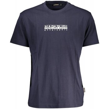 Vêtements Homme T-shirts manches courtes Napapijri NP0A4GDR-S-BOX-SS-3 Bleu