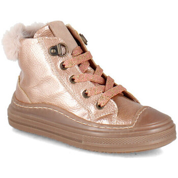 Chaussures Fille Baskets mode Reqin's lucky e f Rose
