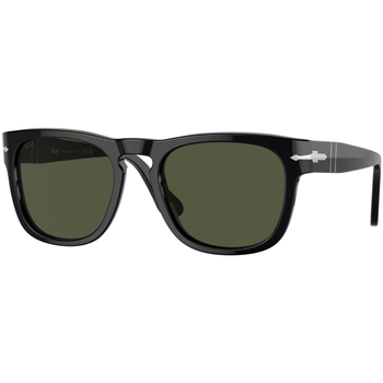 lunettes de soleil persol  po3333s elio lunettes de soleil, noir/vert, 54 mm 