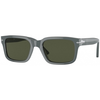 lunettes de soleil persol  po3272s lunettes de soleil, gris/vert, 55 mm 
