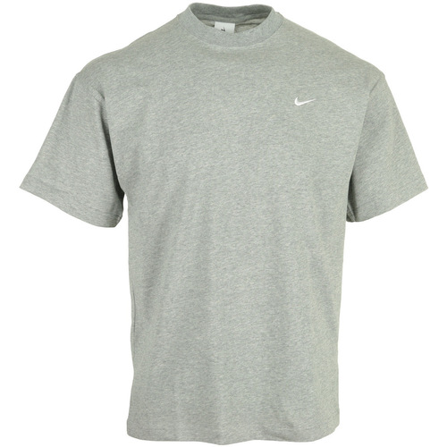 Vêtements Homme T-shirts manches courtes Nike Solo Swoosh Gris