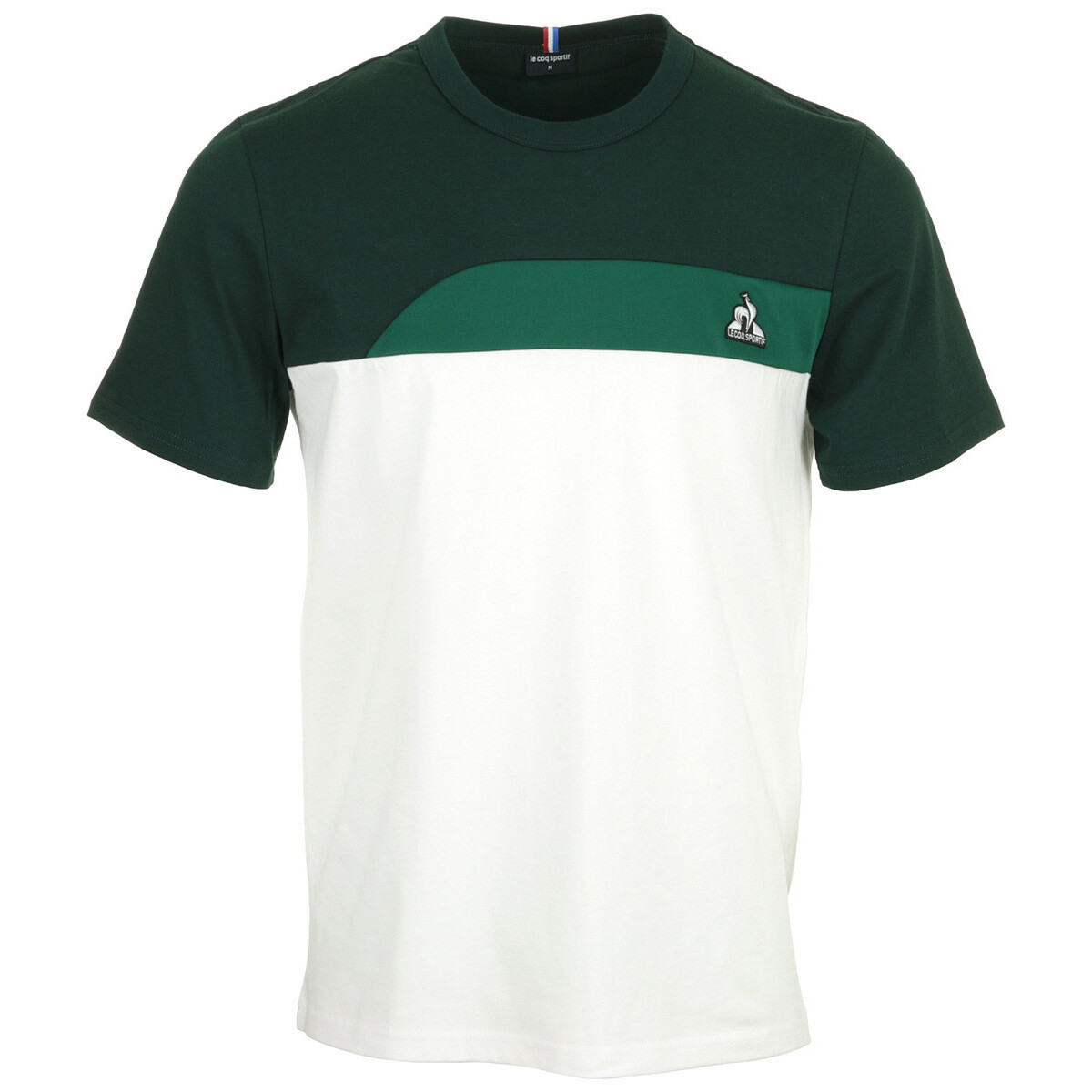 Vêtements Homme T-shirts manches courtes Le Coq Sportif Saison 2 Tee Ss N°2 Blanc