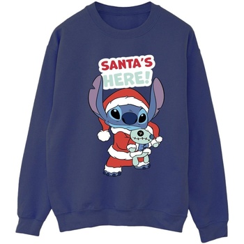 Vêtements Femme Sweats Disney Lilo & Stitch Santa's Here Bleu