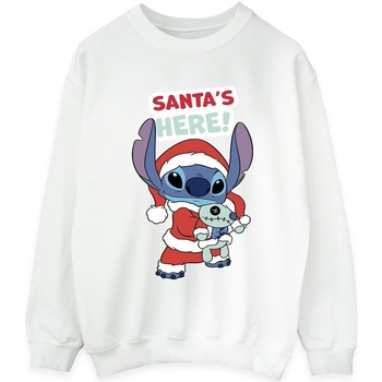Vêtements Femme Sweats Disney Lilo & Stitch Santa's Here Blanc