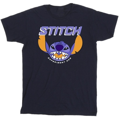 Vêtements Fille T-shirts manches longues Disney Lilo And Stitch Purple Bleu