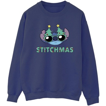 Vêtements Femme Sweats Disney Lilo & Stitch Stitchmas Glasses Bleu